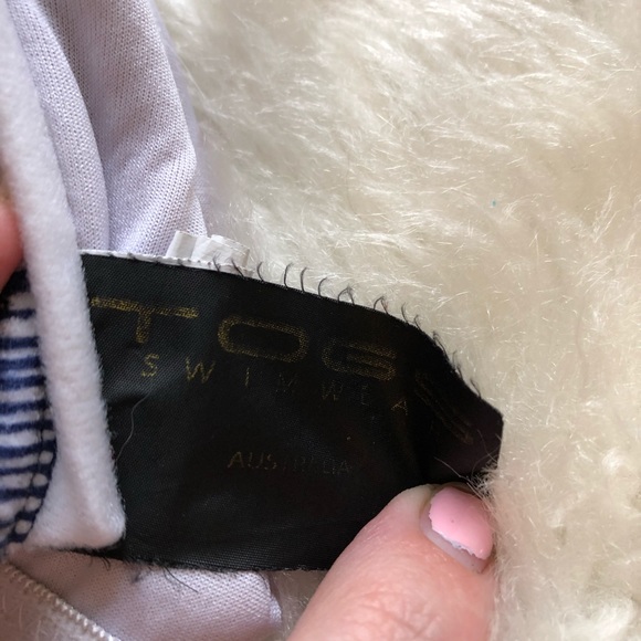 TOGS SWIMWEAR Strapless One Piece Swimsuit, 10 - Picture 7 of 11